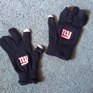NY GIANTS Touchscreen Finger Tip gloves